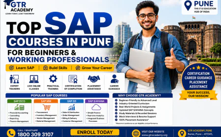 Top SAP Courses in Pune for Beginners & Working Professionals