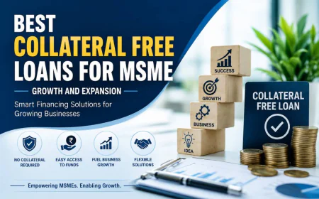 Best Collateral Free Loans for MSME Growth and Expansion
