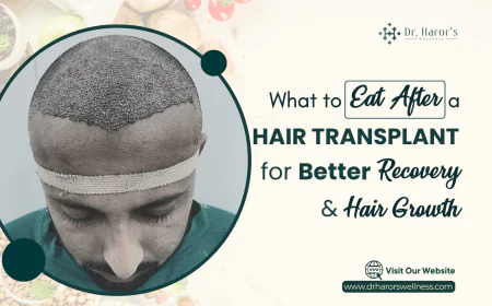 What to Eat After a Hair Transplant for Better Recovery & Hair Growth