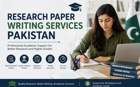 Research Paper Writing Services Pakistan: Professional Academic Support for Better Research