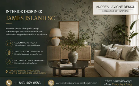 James Island SC Interior Designer | Custom Home Interiors