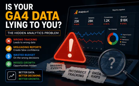 Your GA4 Dashboard Is Lying to You: Why Most Businesses Are Making Marketing Decisions on Broken Data