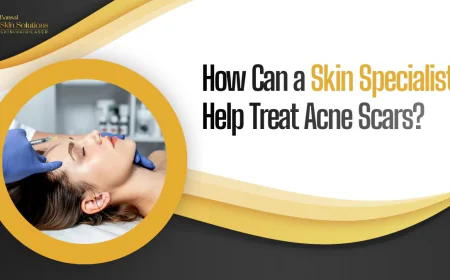 How Can a Skin Specialist Help Treat Acne Scars?