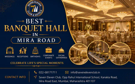 Plan Your Dream Celebration at the Best Banquet Hall Mira Road | Seven Eleven Club & Hotel