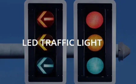 How LED Traffic Signal Lights Improve Nighttime Road Safety