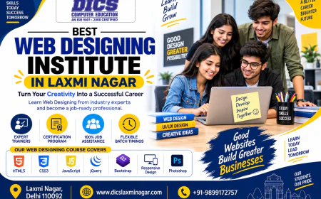 Best Web Designing Institute in Laxmi Nagar | Learn Web Design