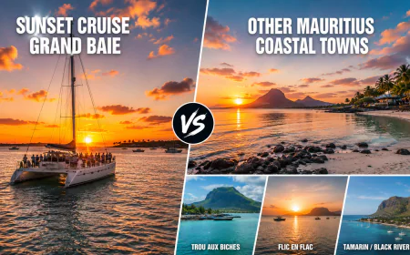 Sunset Cruise Grand Baie vs Other Mauritius Coastal Towns
