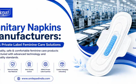 Sanitary Napkins Manufacturers: OEM & Private Label Feminine Care Solutions