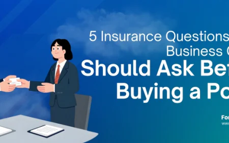 5 Insurance Questions Every Business Owner Should Ask Before Buying a Policy