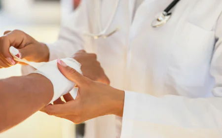 Wound Dressing at Home for Faster Healing