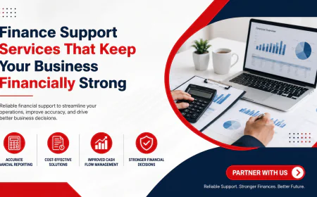 Finance Support Services That Keep Your Business Financially Strong