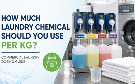 How Much Laundry Chemical Should You Use Per KG? Commercial Laundry Dosing Guide