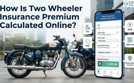 How Is Two Wheeler Insurance Premium Calculated Online?