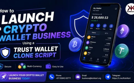 How to Launch a Crypto Wallet Business Using a Trust Wallet Clone Script