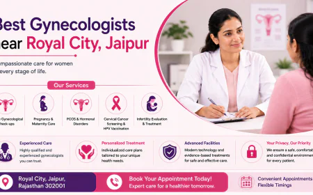 Best Gynecologists near Royal City, Jaipur