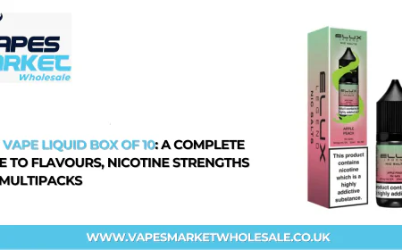 Elux Vape Liquid Box of 10: A Complete Guide to Flavours, Nicotine Strengths and Multipacks