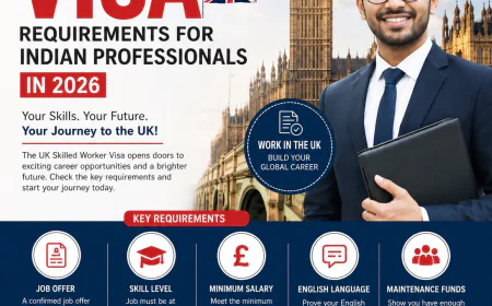 UK Skilled Worker Visa Requirements for Indian Professionals in 2026