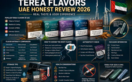 TEREA Flavors UAE Honest Review 2026: Real Taste and User Experience