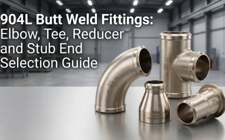 904L Butt Weld Fittings: Elbow, Tee, Reducer Guide