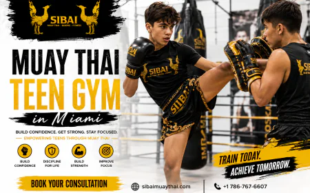 Muay Thai Teen Gym in Miami for Focus and Discipline