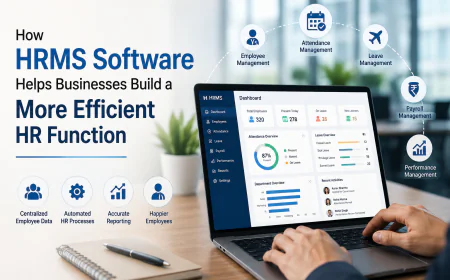 How HRMS Software Helps Businesses Build a More Efficient HR Function