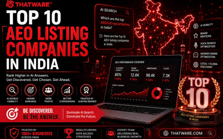 Top 10 AEO Listing Companies in India: Answer Engine Optimization & AI Search Visibility