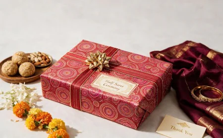Personalized Half Saree Return Gift Boxes: Thoughtful Gifting Ideas for Every Ceremony
