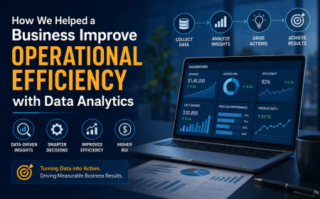 How We Helped a Business Improve Operational Efficiency with Data Analytics