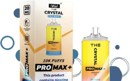 Crystal Pro Max 10000: Why Its Rechargeable Design Is Changing the High-Puff Vape Market