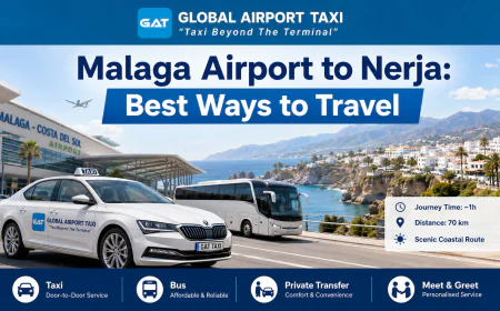 Malaga Airport to Nerja: Best Ways to Travel