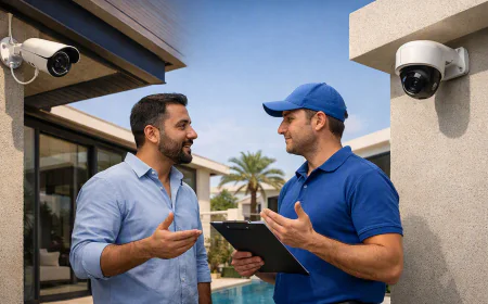 Should CCTV Cameras Be Wired or Wireless for Your Dubai Property?