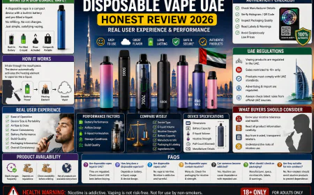 Disposable Vape UAE Honest Review 2026: Real User Experience and Performance