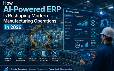 How AI-Powered ERP Is Reshaping Modern Manufacturing Operations in 2026