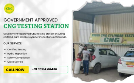 How Approved CNG Cylinder Testing Stations Ensure Vehicle Safety?