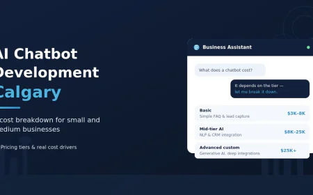 AI Chatbot Development Calgary: Cost Breakdown for Small and Medium Businesses