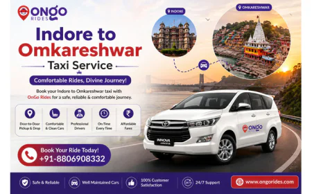 Indore to Omkareshwar Taxi | Comfortable Temple Trip