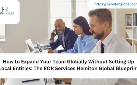 How to Expand Your Team Globally Without Setting Up Local Entities: The EOR Services Hemiton Global Blueprint