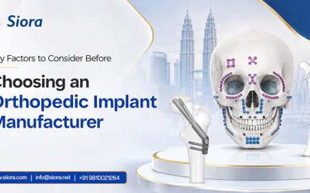 Key Factors to Consider Before Choosing an Orthopedic Implant Manufacturer