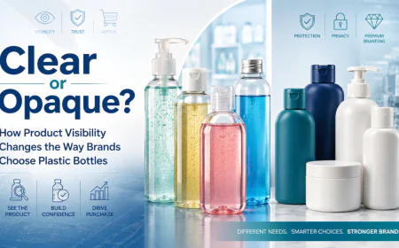 Clear or Opaque? How Product Visibility Changes the Way Brands Choose Plastic Bottles