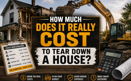 How Much Does It Really Cost to Tear Down a House?