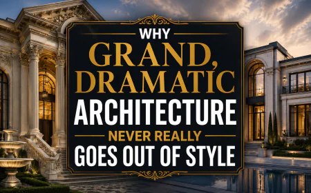 Why Grand, Dramatic Architecture Never Really Goes Out of Style