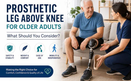 Prosthetic Leg Above Knee for Older Adults: What Should You Consider?