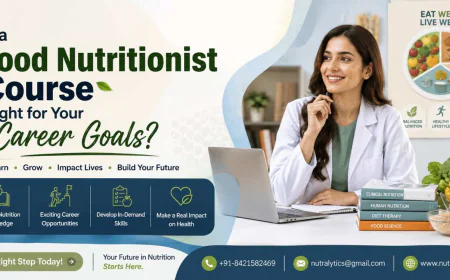 Is a Food Nutritionist Course Right for Your Career Goals?