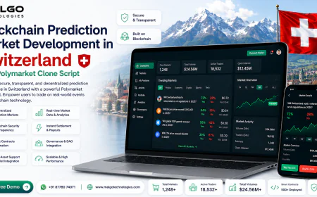 How to Build a Profitable Blockchain Prediction Market in Switzerland: Polymarket Clone Script & Multi-Stream Revenue Model