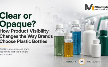 Clear or Opaque? How Product Visibility Changes the Way Brands Choose Plastic Bottles
