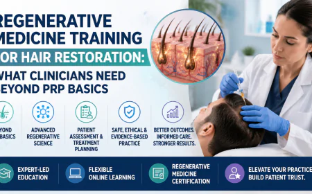 Regenerative Medicine Training for Hair Restoration: What Clinicians Need Beyond PRP Basics