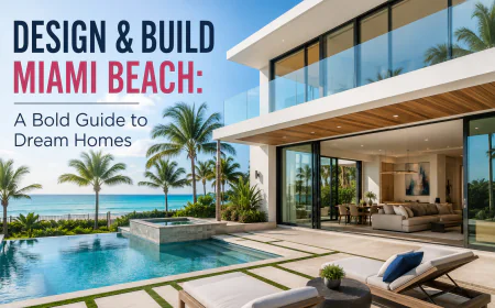 Design and Build Miami Beach: Creating Modern Luxury Homes