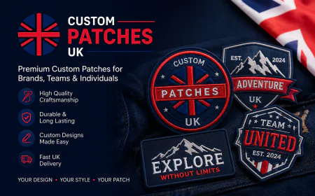 Custom Patches UK: A Creative Way to Make Your Style and Brand Stand Out