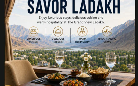 A Refined Himalayan Stay at a 5 Star Hotel in Leh