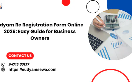 Udyam Re Registration Form Online 2026: Easy Guide for Business Owners